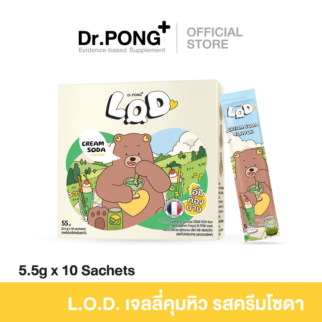 DR.PONG L.O.D. F.S GLUCOMANNAN DRINK